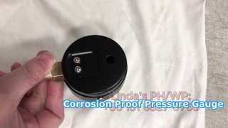 ακτινικό πιεσόμετρο.Ελικοειδής τύπος bourdon κατάλληλο για πολύ υψηλή πίεση