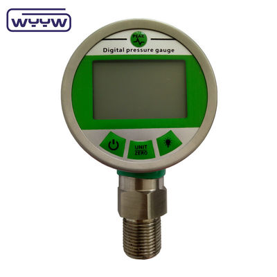 Δικτυακό μετρητή πίεσης 60mm με μπαταρία 4.5V