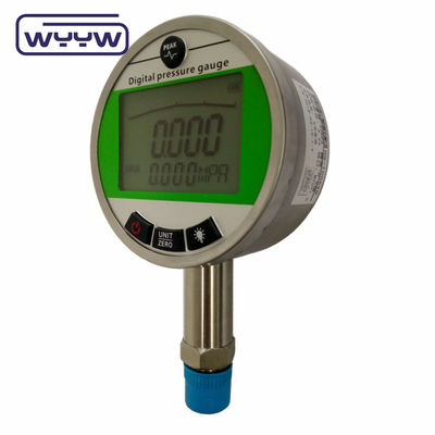 4.5V μπαταρία ψηφιακό μετρητή πίεσης 100mm περίπτωση με οθόνη LCD
