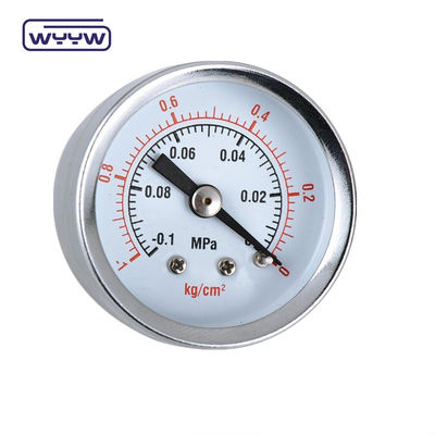 1/8" NPT Μίνι μετρητής πίεσης Αεροσυμπιεστής Υδραυλικό μετρητή κενού