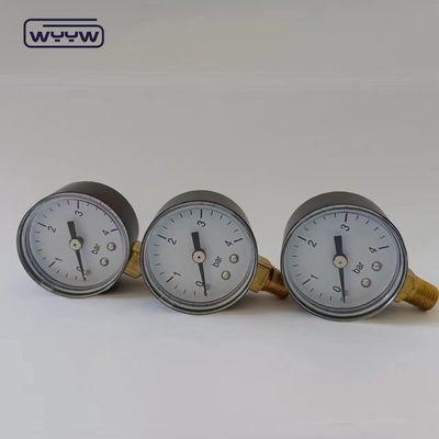 1.5inch 40mm υψηλής ποιότητας μετρητή πίεσης μανόμετρο φθηνό μετρητή πίεσης κάτω σύνδεση εργοστάσιο απευθείας πώληση