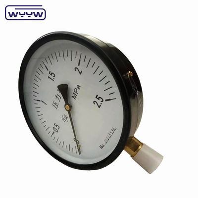 Υψηλής ποιότητας 150mm, στεγνό μετρητή πίεσης High Black Steel Case Υδραυλικό μετρητή πίεσης