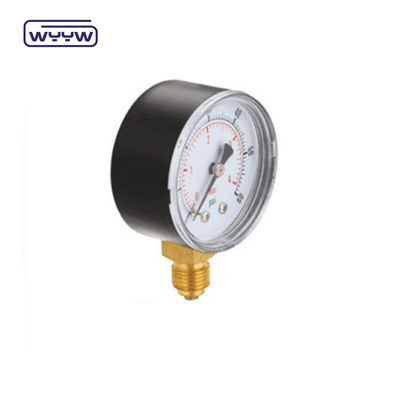 OEM 50mm Διαμέτρου 0-15 PSI 0-1 Bar 1/4 NPT μετρητές πίεσης