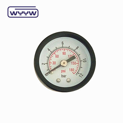 Μικρό Τα νεότερα προϊόντα Προώθηση 0-160 Psi 0-10 Bar 1/8 Npt 40mm Άξονα μετρητή πίεσης