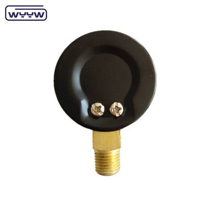 63mm ξηρό 1/4 "NPT κάτω βάρους μέτρησης πίεσης