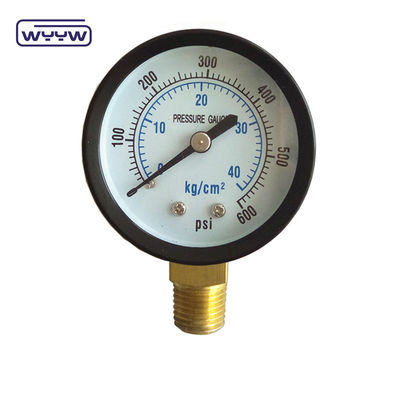 προσαρμόσιμο πίσω τοποθέτηση 150 psi καυτή πώληση 60mm γενικό ανόμετρος M12X1.5 αέρα 10 bar μετρητή πίεσης
