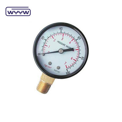 προσαρμόσιμο πίσω τοποθέτηση 150 psi καυτή πώληση 60mm γενικό ανόμετρος M12X1.5 αέρα 10 bar μετρητή πίεσης