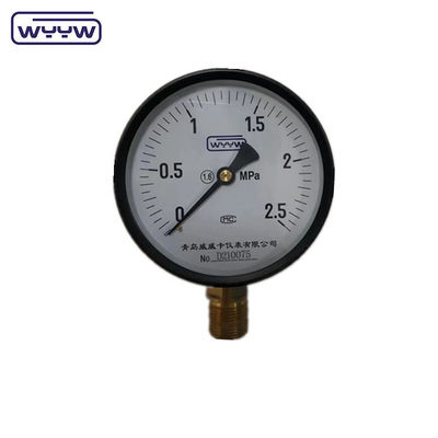 Τιμή WYYW εργοστάσιο 1MPa 1,6MPa 100mm μετρητή πίεσης M20X1.5 G1/2&quot; ανόμετρος νερού