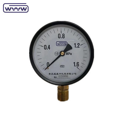 Τιμή WYYW εργοστάσιο 1MPa 1,6MPa 100mm μετρητή πίεσης M20X1.5 G1/2&quot; ανόμετρος νερού