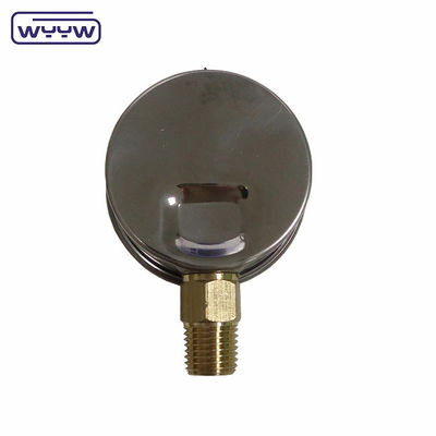 -30inHg Vakuum Compound Gauge Oil Filling Bottom Connection 1/4&quot; Bsp 2&quot; Πυροδιάμετρος