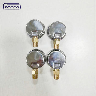 40 mm διάγραμμα ss304 τύπου δείκτη θήκης borodon σωλήνα κατακόρυφο 0-10bar /psi γεμάτο λάδι μετρητή πίεσης 1-1/2