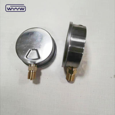 0-250psi Βάση γεμάτη λάδι λάσπη αντλία Υδραυλικά μετρητές πίεσης με εσωτερικά μπράτσα