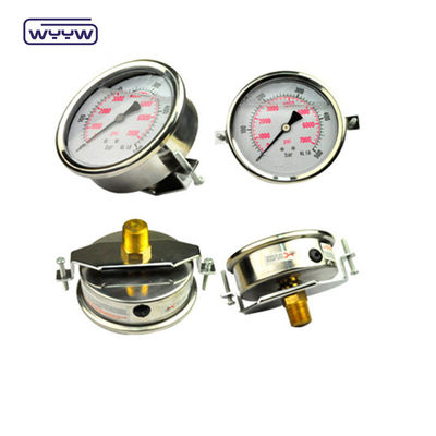 Δοκιμαστικό μετρητή πίεσης με άξονα 2,5" U-Clamp / Δοκιμαστικό μετρητή πίεσης πίσω σύνδεσης