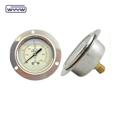 2.5&quot; Bar Psi Φλάντζης τύπου μετρητή πίεσης μετρητή