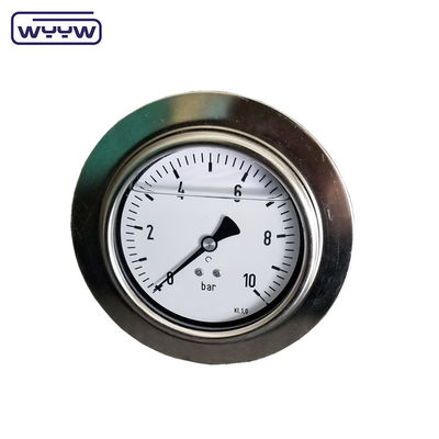 2.5&quot; Bar Psi Φλάντζης τύπου μετρητή πίεσης μετρητή