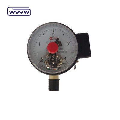 6&quot; 150mm μετρητής πίεσης Μαύρο χάλυβα με ηλεκτρική επαφή