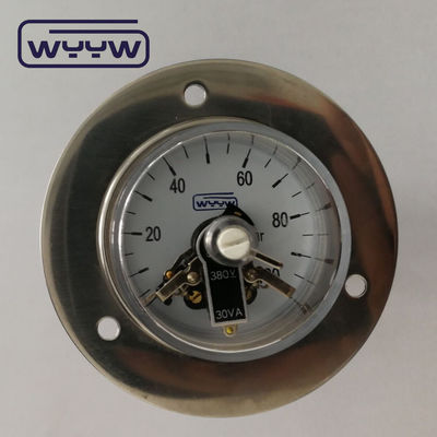 60 mm υδραυλικός μετρητής πίεσης Jack Manometer με πίσω φλέβα
