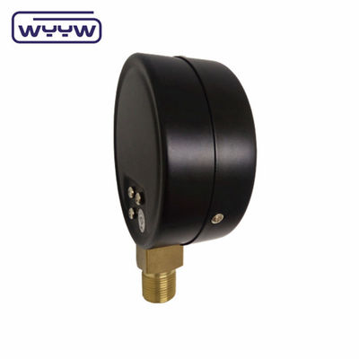 Μάνιομετρητής χαμηλής πίεσης SS 63mm InH2O Δοκιμαστή πίεσης WC Mbar Δοκιμαστή πίεσης Bellows