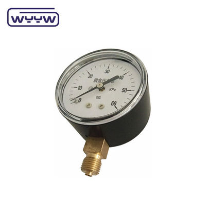 Τύπος καψούλας μετρητής πίεσης 63 mm InH2O μανόμετρο 100 Mbar