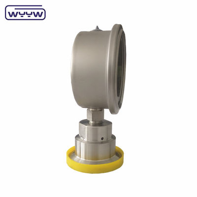 304 Μανόμετρος 1.5in. (50.5mm OD) Τρι-σφραγίδα μετρητής πίεσης μεμβράνης SS316 διάφραγμα από ανοξείδωτο χάλυβα