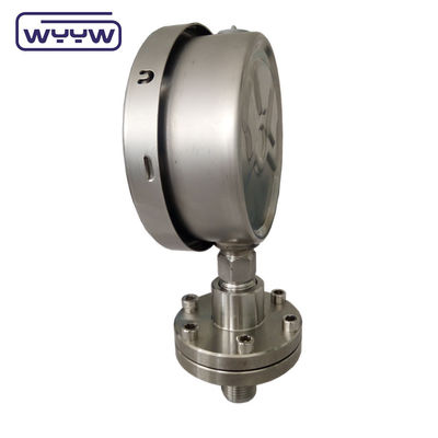 100mm SS316 Δοκιμαστή πίεσης Διάφραγμα Σφραγίδα Βόλος Εγκατάσταση
