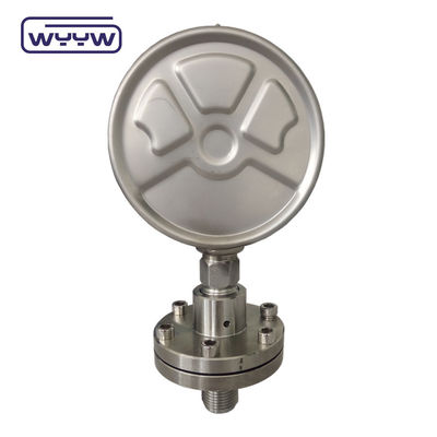 100mm SS316 Δοκιμαστή πίεσης Διάφραγμα Σφραγίδα Βόλος Εγκατάσταση