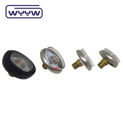 4000PSI 38mm ss θήκη ελατήριο tune μικρό μέγεθος με ελαστικό κάλυμμα κύλινδρο μετρητή πίεσης