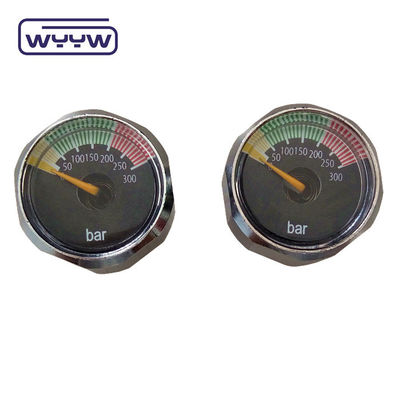 Ατσάλι Mini Pressure Gauge 23mm 300bar Πυροσβεστήρα Πυροσβεστήρα