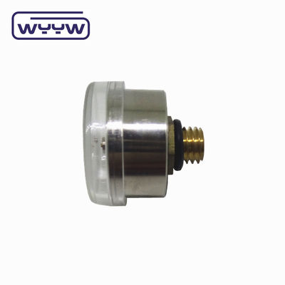 30mm 1/8&quot; Bsp Μίνι μετρητής πίεσης 4500 Psi Χρωματισμένο χάλκινο υλικό