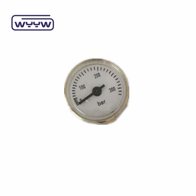 OEM Κίνα τιμή 28mm διάμετρος 1/8 &quot;BSPP μανόμετρο σωλήνα μπουρντόν PCP paintball χάλκινο μετρητή πίεσης 315 bar