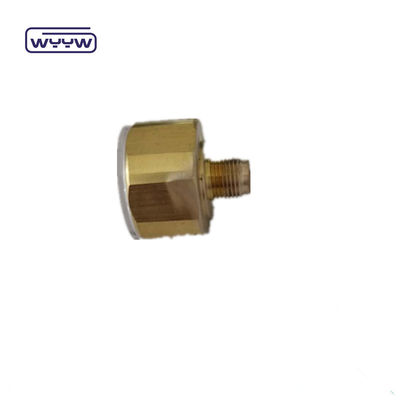 OEM Κίνα τιμή 28mm διάμετρος 1/8 &quot;BSPP μανόμετρο σωλήνα μπουρντόν PCP paintball χάλκινο μετρητή πίεσης 315 bar