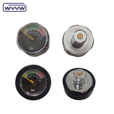 OEM Μίνι μετρητής πίεσης αέρα 300 Bar 250bar 1 ίντσες 25mm 23mm Manometer Pcp