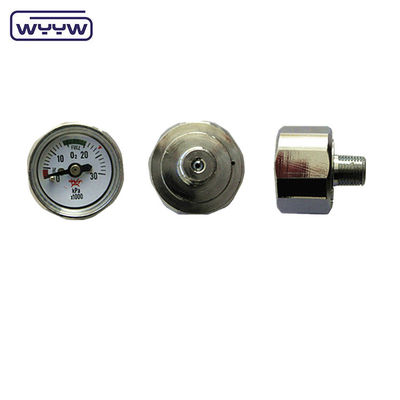 Μικρό μετρητή πίεσης μανόμετρο 23mm 22mm εξαγωνικό μίνι μετρητή πίεσης αέρα