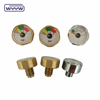 Μικρό μετρητή πίεσης μανόμετρο 23mm 22mm εξαγωνικό μίνι μετρητή πίεσης αέρα