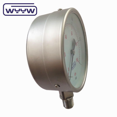 Δοκιμή πίεσης ξηρού ανοξείδωτου χάλυβα 100mm OEM ODM OBM Προσαρμοσμένο
