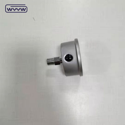 63mm ατσάλινο υγρό γεμάτο μετρητή πίεσης Shockproof 1/4 &quot;Bsp πίσω σύνδεση