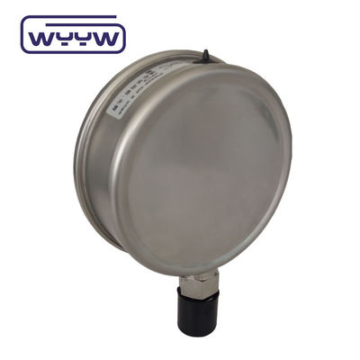 OEM ODM OBM υγρό γεμάτο μετρητή πίεσης 100 mm υλικό από ανοξείδωτο χάλυβα