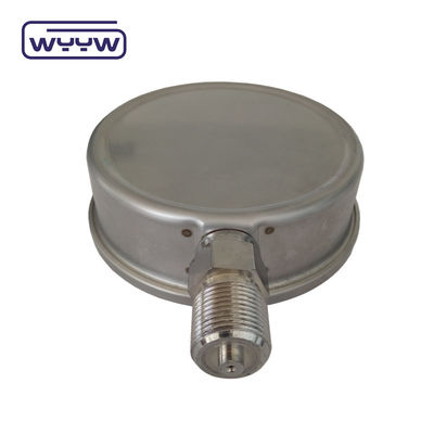 100mm 4&quot; υγρό λάδι γεμάτο μετρητή πίεσης Manometer 1,6% ακρίβεια