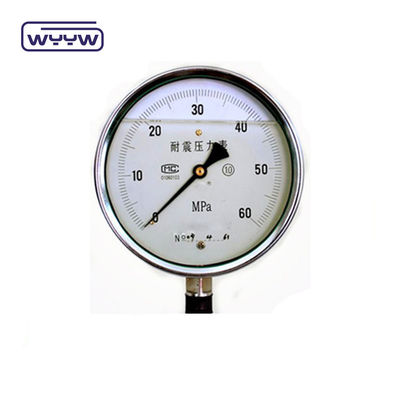 60mm SS304 Βιομηχανικό υγρό γεμάτο U Tube Manometer