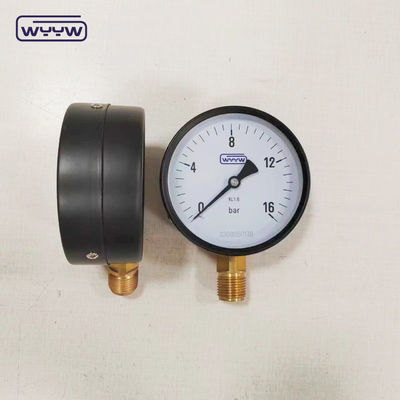 Φίλτρα πισίνας νερού 60mm 100mm 10 bar Manometer πίεσης