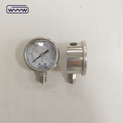 Μετρητής πίεσης υγρού 50 mm κάτω 1/4 &quot;Npt OEM μέτρο πίεσης