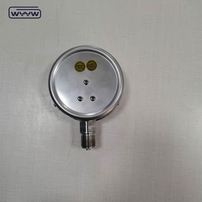 100 mm Διαμέτρου SS304 στεγνό μετρητή πίεσης με ακρίβεια ± 1,6% Διαφορετική κατηγορία