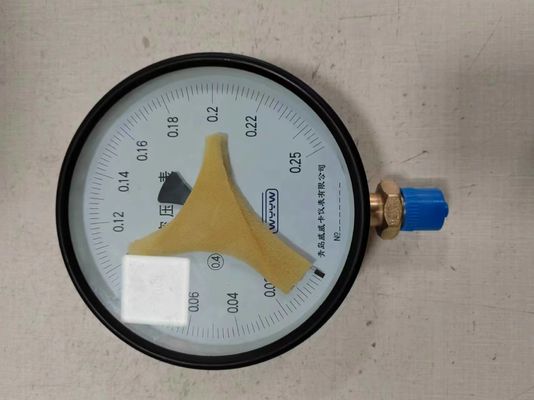 Κατασκευασμένο από 150mm Δοκιμαστικό μετρητή πίεσης με ακρίβεια μετρητών