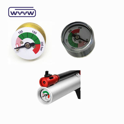 22mm-41mm ονομαστικό μέγεθος αναλογική οθόνη μίνι μετρητής πίεσης 1/8''G /NPT/M Thread Wide Compatibility