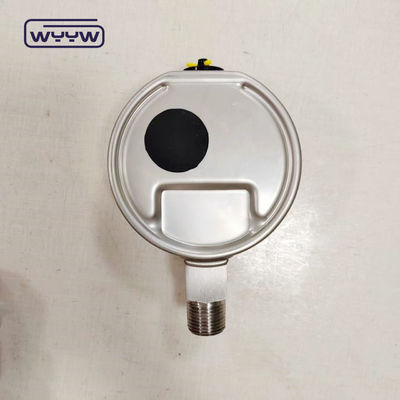 Μανομετρικό όργανο με μπαγιονέτ Ss304 Κέλυφος με σπείρωμα ss316 Γεμισμένο με γλυκερίνη Γυαλί ασφαλείας Δείκτης πίεσης με δείκτη ρύθμισης