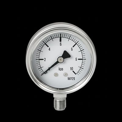 Pressure Range 0 To 1000 Psi Pressure Measurement Device Featuring Stainless Steel Case Suitable For Harsh Environments