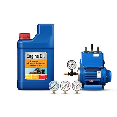 Πυρομετρητής και αντλιόμετρος από ανοξείδωτο χάλυβα γεμάτος υγρό για βιομηχανικές εφαρμογές 0-100 PSI