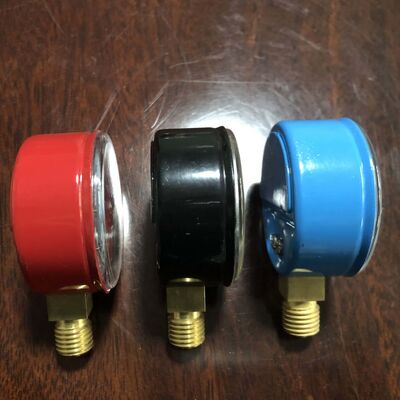 Δοκιμαστικό μετρητή πίεσης αερίου 2 ιντσών (50 mm) με εύρος 0-25MPa και πιστοποίηση υψηλής ακρίβειας για συστήματα αερίου